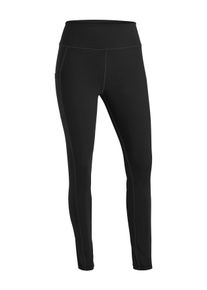 Funktionstights Maier Sports "MS FAV Long Tight W", Damen, Gr. 42, Normalgr&ouml;&szlig;en, schwarz, 85% Polyamid, 15% Elasthan, Hosen Funktionstights, Damen Tights, elastische Leggings, bequeme Wanderhose, Tight Fit