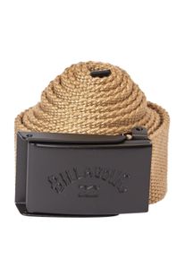 Flechtg&uuml;rtel Billabong "Cog", Herren, beige (gravel), Obermaterial: 100% Microfaser;, G&uuml;rtel Flechtg&uuml;rtel