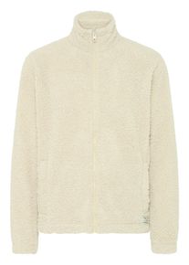 !Solid Sweatjacke SOLID "Trainingsjacke SDPETAR", Herren, Gr. XXL, beige (oatmeal), Obermaterial: 100% Polyester PES., Sweatjacken Sweatjacke