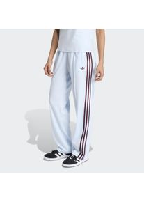 Sporthose adidas originals "FB CLASSIC TP", Damen, Gr. XS, K-Gr, crystal sky, maroon, kurz, gr., Obermaterial: 100% Polyester, Hosen Sporthose, FIREBIRD, regul&auml;re Passform