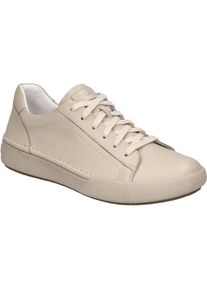 Sneaker Josef Seibel "Claire 01, sand", Damen, Gr. 41, beige (sand), Obermaterial: 100% Rindsleder Leather cow., Schuhe Sneaker