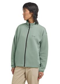 Fleecejacke Jack Wolfskin "MOGARI FZ W", Damen, Gr. XS, gr&uuml;nzinnia, Obermaterial: 95% Polyester, 5% sonstige Fasern. Futter: 100% Polyester, Jacken Fleecejacke