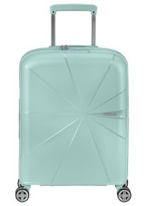 Hartschalen-Trolley American Tourister "STARVIBE, in verschiedenen Farben und Gr&ouml;&szlig;en", Damen, Gr. B/H/T: 40cm x 55cm x 20cm 37 l, blau (metallic surf blau), Polypropylen, unifarben, Koffer Hartschalen-Trolley, Handgep&auml;ck-Koffer Reisegep&auml;ck Koffer TSA-Zahlenschloss