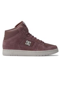 Sneaker DC Shoes "Manteca 4 Hi", Damen, Gr. 9,5(41), lila (mauve wine), Obermaterial:Obermaterial: Leder (Kuh) / Futter: Textil / Au&szlig;ensohle: Gummi;, Schuhe Sneaker