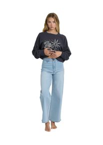 Weite Jeans Billabong "Free Fall Indigo", Damen, Gr. 31(XXL), surf spray, Obermaterial: 98% Walkfrottier, 2% Elasthan;, Jeans Weite Jeans