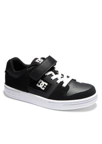 Sneaker DC Shoes "Manteca 4 V", Jungen, Gr. 6(37), schwarz-wei&szlig; (schwarz, schwarz, wei&szlig;), Obermaterial:51% Leder, 49% Synthetikmaterial;, Schuhe Sneaker
