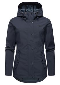 Softshelljacke Ragwear "Softshelljacke Margge Shell", Damen, Gr. L, blau (navy), Obermaterial: 100% Polyester PES. Obermaterial: Futter: 100% Polyester PES., Jacken Softshelljacke