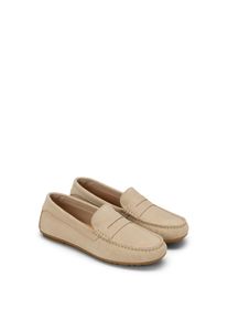 Marc O'Polo Mokassin MARC O'POLO "Selma", Damen, Gr. 38, sand, Veloursleder, unifarben, Schuhe Mokassin, Slipper, Schlupfschuh, Loafer mit Memory Foam-Innensohle