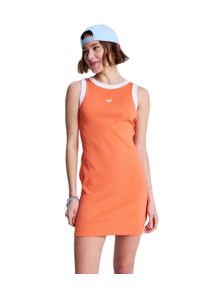 Strickkleid Roxy "Iconic Days", Damen, Gr. XXL, US-Gr&ouml;&szlig;en, camellia, Obermaterial: 95% Walkfrottier, 5% Elasthan;, Kleider Strickkleid