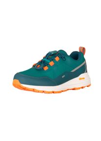 Outdoorschuh Trollkids "Kids Skarvan Hiker Low XT", Kinder, Gr. 32, gr&uuml;n (sea gr&uuml;n, lagoon gr&uuml;n, sahara sunset), Synthetik, Textil, Schuhe Outdoorschuh