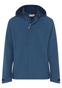 Regenjacke Vaude, Herren, Gr. S, baltic sea, Obermaterial: 100% Polyester. Futter: 100% Polyamid. Netzfutter: 100% Polyester, Jacken Regenjacke, f&uuml;r Outdoor- und Sportaktivit&auml;ten, sportlicher Stil