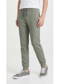 Jogginghose name it "NKMSWEAT f&uuml;r Jungen mit verstellbarem Bund und Kordelzug", Jungen, Gr. 110, N-Gr, shadow, Sweatware, Obermaterial: 80% Baumwolle, 20% Polyester, unifarben, regular fit kn&ouml;chellang, Hosen Jogginghose, unifarben, casual, regular fit, Baumwollmix, Rundhals