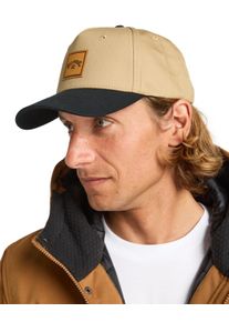 Snapback Cap Billabong "Stacked", Herren, gravel, Kunstfaser, Caps Snapback Cap