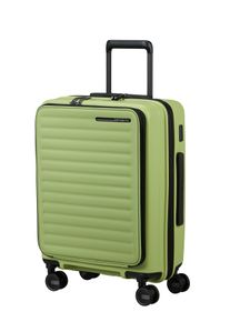 Hartschalen-Trolley Samsonite "RESTACKD, verschiedene Gr&ouml;&szlig;en und Farben", Damen, Gr. B/H/T: 40cm x 55cm x 23cm 42 l, wasabi, Polypropylen, unifarben, Koffer Hartschalen-Trolley, Reisekoffer mit TSA Schloss Volumenerweiterung Packtaschen