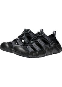 Sandale Keen "HYPERPORT H2", Herren, Gr. 42, schwarz (schwarz, steel grau), Synthetik, Schuhe Sandale