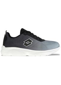Sneaker Lotto, Damen, Gr. 44, schwarz, grau, Mesh, Synthetik, Schuhe Sneaker, - mit pr&auml;zisionsgewirktem und zonenstrukturiertem Mesh Obermaterial
