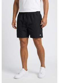 Boardshorts Vans "PRIMARY II ELASTIC BOARDSHORT", Herren, Gr. M, N-Gr, schwarz, Obermaterial: 100% Polyester, Hosen Boardshorts, mit Kordelverschluss, sportlicher Stil, bequemer Sitz