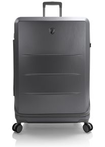 Koffer Heys "EZ Fashion, in verschiedenen Farben und Gr&ouml;&szlig;en", Damen, Gr. B/H/T: 52cm x 76cm x 32cm 120 l, grau (dunkelgrau), Polycarbonat, Koffer Koffer, Heys Reisegep&auml;ck Koffer Volumenerweiterung