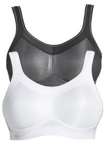 Sport-BH Anita "Sport BH momentum", Damen, Gr. 65, Cup D, bunt (schwarz wei&szlig;), Obermaterial: 70% Polyester PES. 15% Polyamid PA. 15% Elasthan EL., BHs Sport-BH
