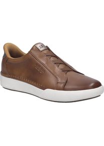 Sneaker Josef Seibel "Claire 33, camel-kombi", Damen, Gr. 42, braun (camel, kombi), Obermaterial: 100% Rindsleder Leather cow., Schuhe Sneaker