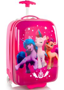 Kinderkoffer Heys "My Little Pony pink, 46 cm", M&auml;dchen, Gr. B/H/T: 32cm x 46cm x 23cm 26 l, pink, Polycarbonat-Verbundwerkstoff, mehrfarbig, festlich, Koffer Kinderkoffer, Heys Kindertrolley Kinder Reisegep&auml;ck
