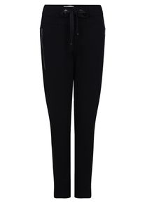 Schlupfhose Cartoon "Schlupfhose mit Rei&szlig;verschlusstaschen", Damen, Gr. 40, EURO, schwarz, Obermaterial: 65% Viskose CV. 30% Polyamid PA. 5% Elasthan EL., Hosen Schlupfhose