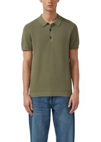 Polokragenpullover s.Oliver, Damen, Gr. L, khaki, Strick, Obermaterial: 100% Baumwolle, unifarben, regular fit normal, ohne Ausschnitt, Rippb&uuml;ndchen, Pullover Polokragenpullover, mit Rippb&uuml;ndchen