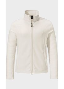 Sch&ouml;ffel Fleecejacke SCH&Ouml;FFEL "Fleece Jacket Leona3", Damen, Gr. 44, beige (9040, natur), Oberstoff: 100% Polyester, regular fit, hoch geschlossener Ausschnitt, Jacken Fleecejacke