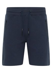!Solid Sweatshorts SOLID "Sweatshorts SDTaras", Herren, Gr. M, N-Gr, blau (insignia b), Obermaterial: 60% Baumwolle CO. 40% Polyester PES., Hosen Sweatshorts