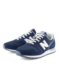 Sneaker New Balance "373", Damen, Gr. 36,5, navy blau, Leder, Synthetik, Textil, Schuhe Sneaker, Topseller