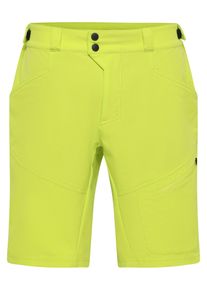 Radhose Ziener "NELAT-Z", Herren, Gr. 52, EURO-Gr&ouml;&szlig;en, bitter lemon, Obermaterial: 100% Polyester, Hosen Radhose