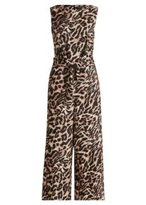 Jumpsuit Betty Barclay "Jumpsuit mit Eingrifftaschen", Damen, Gr. 36, EURO, schwarz (schwarz, beige), Obermaterial: 88% Polyester PES. 12% Elasthan EL., Overalls Jumpsuit