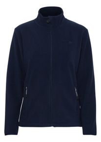 Fleecejacke North Bend "Fleecejacke NBConna W", Damen, Gr. 46, blau (navy blazer), Obermaterial: 100% Polyester PES., Jacken Fleecejacke