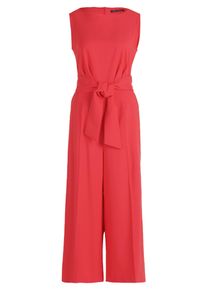 Jumpsuit Betty Barclay "Jumpsuit mit Eingrifftaschen", Damen, Gr. 44, EURO, rot (poppy rot), Obermaterial: 86% Polyester PES. 14% Elasthan EL., Overalls Jumpsuit