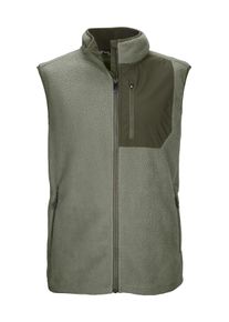 Funktionsweste Killtec "KOW 76 MN VST", Damen, Gr. XL, olivgr&uuml;n, Obermaterial: 100% Polyester;Futter: 100% Polyester, Westen Funktionsweste, Herren Sherpa Fleecejacke mit Stehkragen, Zipper-Taschen, Kinnschutz