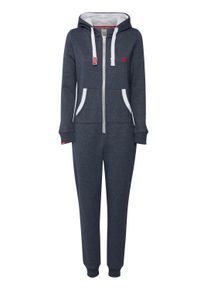 Overall oxmo "Overall OXBenna", Damen, Gr. L, N-Gr, blau (ins bl mel), Obermaterial: 60% Baumwolle CO. 40% Polyester PES., Overalls Overall