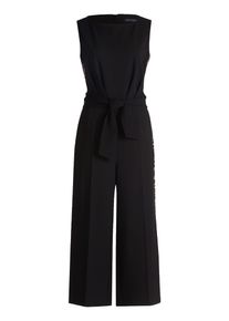 Jumpsuit Betty Barclay "Jumpsuit mit Eingrifftaschen", Damen, Gr. 44, EURO, schwarz, Obermaterial: 86% Polyester PES. 14% Elasthan EL., Overalls Jumpsuit