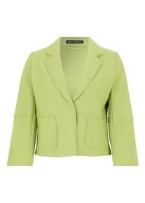 Jackenblazer Betty Barclay "Blazer-Jacke mit Reverskragen", Damen, Gr. 46, gr&uuml;n (fresh moss), Obermaterial: 60% Viskose CV. 40% Wolle WO., Blazer Jackenblazer