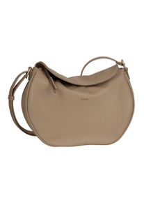 Umh&auml;ngetasche Gabor "Marcella", Damen, Gr. B/H/T: 35,5cm x 26cm x 11,5cm, natur, Polyurethan, Taschen Umh&auml;ngetasche, griffiges Lederimitat in dezenten Formen mit Nieten verziertem Zipper