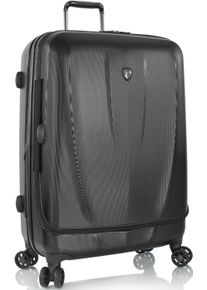 Hartschalen-Trolley Heys "Vantage, in verschiedenen Farben und Gr&ouml;&szlig;en", Damen, Gr. B/H/T: 50cm x 76cm x 31cm 136 l, schwarz, Polycarbonat-Verbundwerkstoff, unifarben, Koffer Hartschalen-Trolley, Heys Reisegep&auml;ck Frontzugangsfach Volumenerweiterung