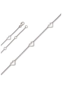 Silberarmband ONE ELEMENT "Herz Armband aus 925 Silber 19 cm" Gr. 19, silber, Armb&auml;nder, Damen, Silber 925 (Sterlingsilber), Silberarmband