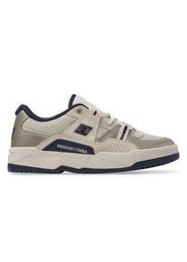 Sneaker DC Shoes "Construct", Damen, Gr. 6(37), wei&szlig; (wei&szlig;, wei&szlig;, champagne), Obermaterial:54.6% Leder, 20.9% Synthetikmaterial, 25.5% Microfaser;, Schuhe Sneaker
