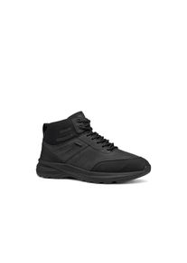 Winterboots Geox "U SENALES B ABX", Herren, Gr. 46, schwarz, Synthetik, Textil, unifarben, Schuhe Winterboots, Schn&uuml;rboots, Outdoorboots mit TEX-Membran