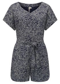 Jumpsuit Ragwear "Jumpsuit Salwin", Damen, Gr. XS, N-Gr, blau (midnight), Obermaterial: 100% Viskose CV., Overalls Jumpsuit