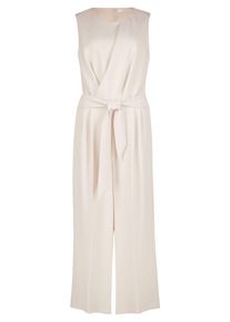 BETTY & CO Jumpsuit BETTY & CO "Jumpsuit ohne Arm", Damen, Gr. 38, EURO, grau, Obermaterial: 100% Polyester PES., Overalls Jumpsuit