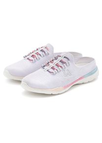 active by Lascana Sneaker LASCANA ACTIVE "Slip-On-Sneaker", M&auml;dchen, Gr. 36, bunt (wei&szlig;, multi), Obermaterial: 100% Textilmaterial. Decksohle: 100% Textilmaterial. Futter: 100% Textilmaterial. Laufsohle: 100% Synthetik, unifarben, Basic, Schuhe Sneaker, zum Reinschl&uuml;pfen, ultraleicht, Sabot, Clog, Freizeitschuh VEGAN