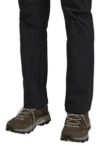 Wanderstiefel Jack Wolfskin "VOJO TOUR LT TEXAPORE MID M", Herren, Gr. UK9-EU43, Normalschaft, braun (cold, coffee), Obermaterial: Leder. Obermaterial 2: Synthetik. Futter: Polyester, Schuhe Wanderstiefel