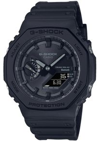 Smartwatch Casio G-SHOCK "GA-B2100-1A1ER", schwarz (schwarz, schwarz, schwarz), Smartwatches, Herren, Smartwatch, Solaruhr, Armbanduhr, Herrenuhr, Stoppfunktion, Weltzeit