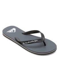 Sandale Quiksilver "Molokai Core", Damen, Gr. 7(40), grau (grau 1), Obermaterial:Obermaterial: Synthetikmaterial / Au&szlig;ensohle: Moosgummi;, Schuhe Sandale