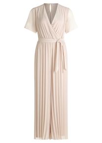 BETTY & CO Jumpsuit BETTY & CO "Jumpsuit mit Plissee", Damen, Gr. 42, EURO, grau, Obermaterial: 100% Polyester PES., Overalls Jumpsuit